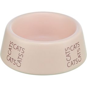 Миска Trixie для котів керамічна 0,15 л діаметр 12 см рожева