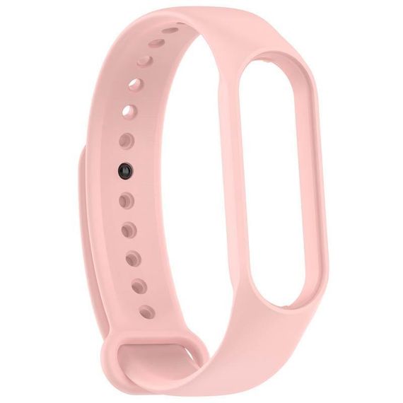 Силиконовый ремешок для Xiaomi Mi Band 7/6/5 Розовый / Light pink | Зображення 1