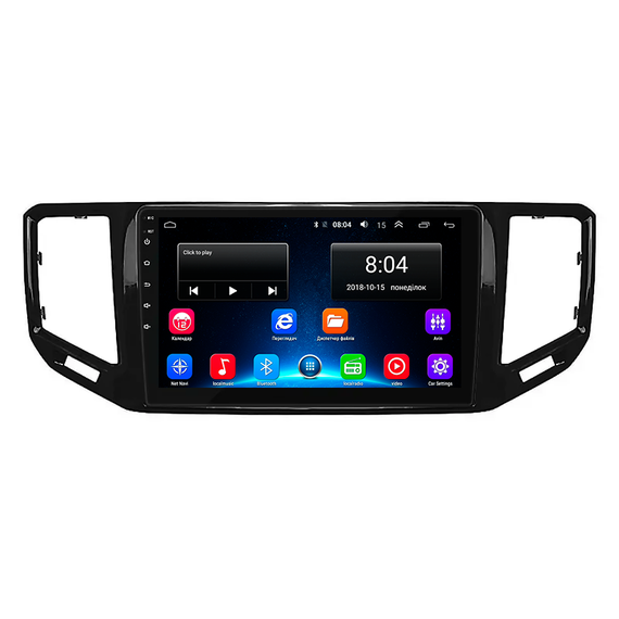 Штатна магнітола 10" Lesko для Volkswagen Teramont I Рестайлинг 2021-н.в. 2/32Gb/ Wi-Fi Optima Вольксваген
