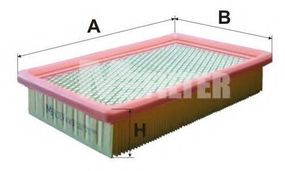 Фільтр повітряний Chrysler (вир-во M-Filter) MFILTER K497 на CHRYSLER VOYAGER II (ES)
