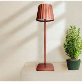 Лампа настольная аккумуляторная Cozy в скандинавском стиле 5 Вт 5200mA 2404 Розовая