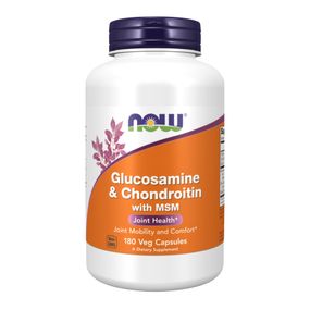 Glucosamine &amp; Chondroitin with MSM - 180 vcaps
