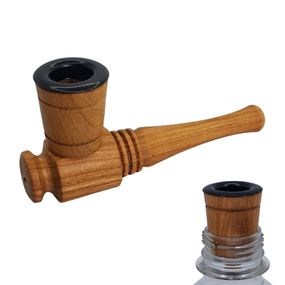 Кальян Деревянная Трубка - Наперсток 2в1 "Smoking Pipe Cap"