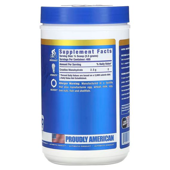 Креатин Ronnie Coleman Creatine XS Powder Vital Edition 1000g (Unflavored) | Зображення 1