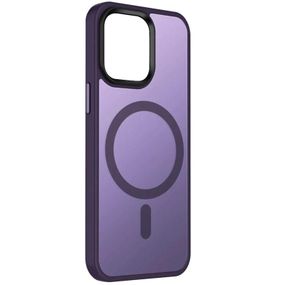 Чохол Ummi Colorful with Magnetic Fit для Apple iPhone 15 (6.1") Темно-фіолетовий / Dark Purple