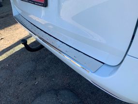 Накладка на задний бампер Carmos (нерж) для Mercedes Vito / V W447 2014-2024 гг
