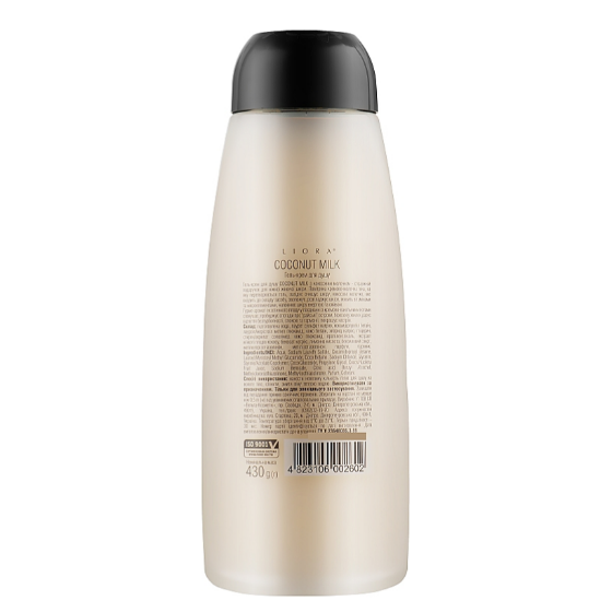 Крем-гель для душу 430 г Coconut Milk Liora | Зображення 1