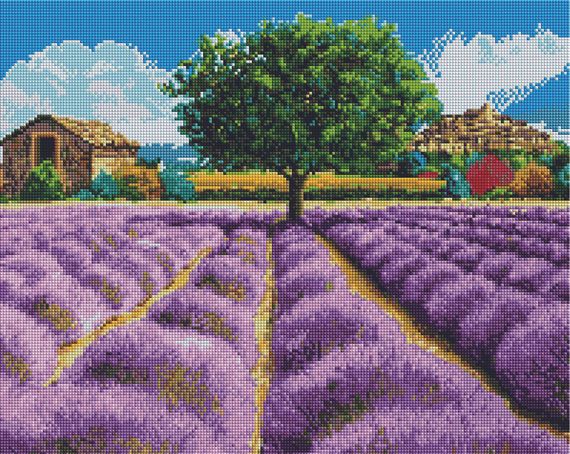 Лавандовая плантация