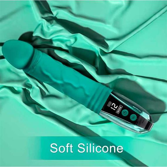 Реалистичный вибратор Satisfyer Lover 12 режимов бордовый | Зображення 1