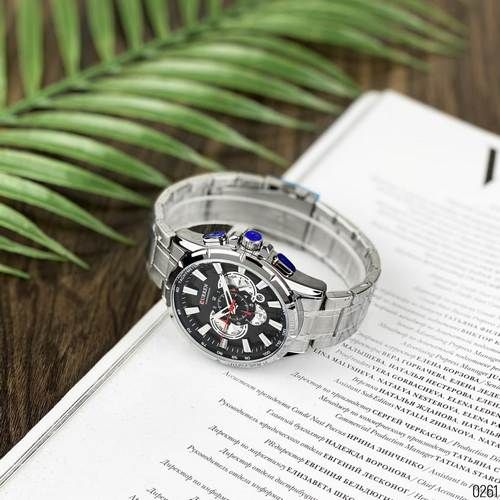 Curren 8363 Silver-Black | Зображення 3