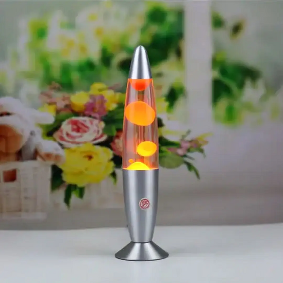 Лава лампа 35 см, нічник світильник, затишна настільна лампа для офісу та будинку | Зображення 4