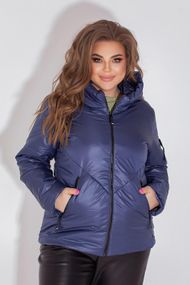 Жіноча демісезонна куртка, арт. 1008, яскравий синій