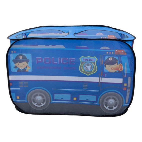 Детская игровая палатка "Полицейская машина" 110×70×66 см палатка для мальчика Синяя HP-S-5NDBL | Зображення 4