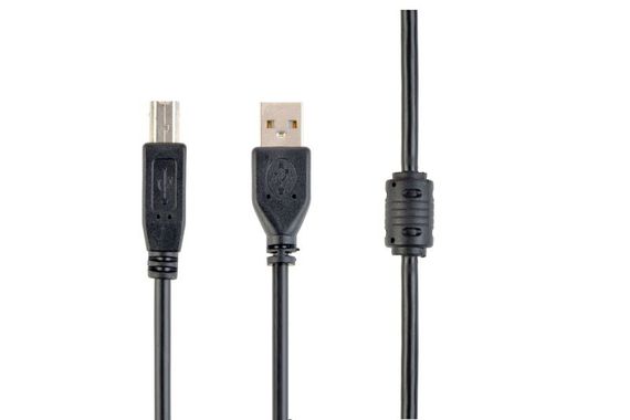 Кабель Cablexpert CCFB-USB2-AMBM-1.5M, USB 2.0 A-тато/B-тато, 1,5 м., блістер