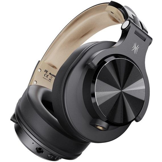 Гарнітура OneOdio Fusion A70, Bluetooth+3,5мм/6,35мм, Black Gold | Зображення 2