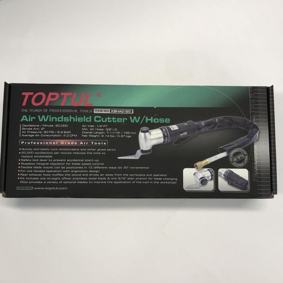 Пневмонож для срезки стекол TOPTUL KBHA0120 | Зображення 6
