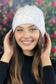 Шапка «Камелия» белый
