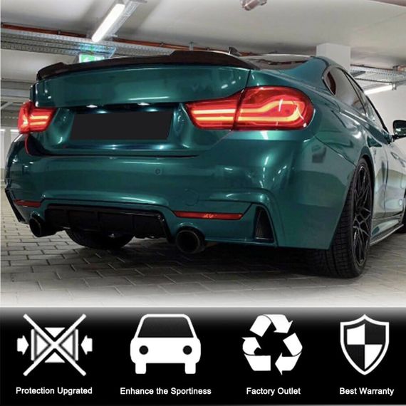 Спойлер CS-Style (для F32, Карбон) для BMW 4 серия F-32 2012-2020 гг | Зображення 1