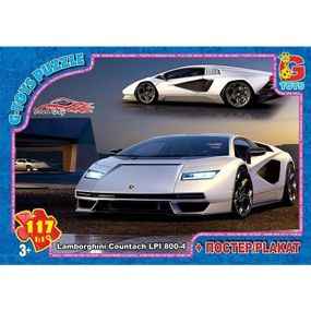 Пазлы детские "Гараж Мечты" FW782, 117 элементов