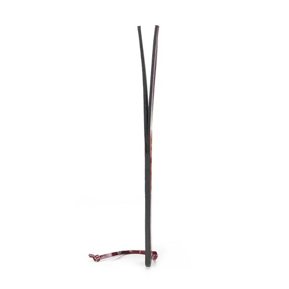 Двосторонній паддл Liebe Seele Wine Red Spanking Paddle, натуральна шкіра | Зображення 4