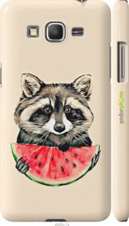 Чохол на Samsung Galaxy Grand Prime VE G531H Єнотик з кавуном "4605c-212-2448"