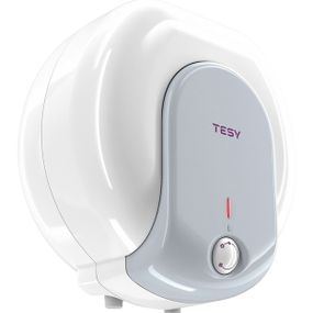 Водонагрівач Tesy Bilight Compact 10A GCA 1020 L52 RC 2 кВт, "мокрий" ТЕН, 10 л, циліндричний, вертикальний, над мийкою, білий (304409)