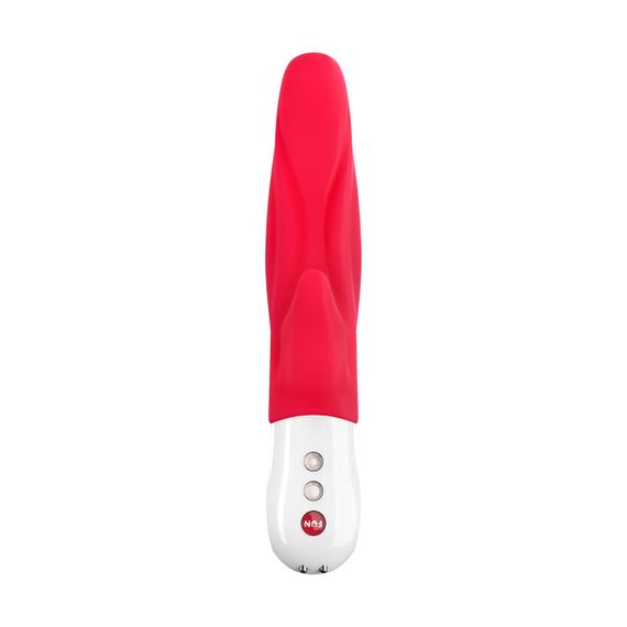 Вибратор-кролик для точки А Fun Factory LADY BI india red, 2 мотора, 12 режимов | Зображення 1