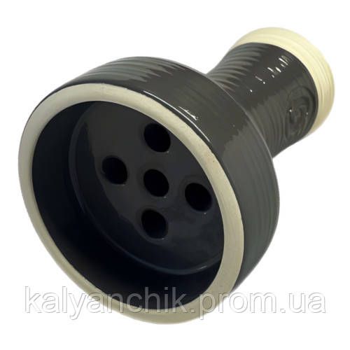 Чаша для Кальяна GrynBowls Killer Glaze Gray | Зображення 1