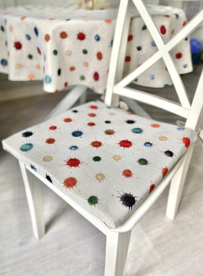 Подушка на стілець гобеленова EDEN850B Limaso, 40x40, Квадратна, Повсякденний, Без люрексу, 75% поліестер, 22% бавовна, 3% акрил, поролон, Гобелен