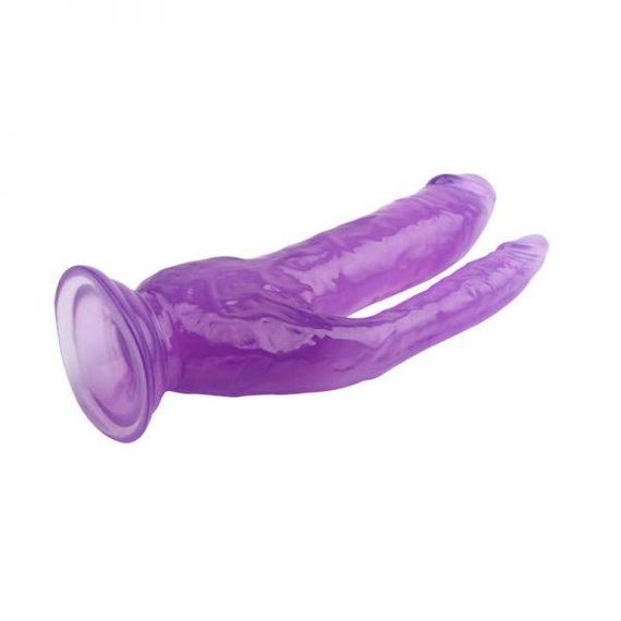 Фалоімітатор подвійний 8.0 Inch Dildo, Purple Sex Aura | Зображення 2