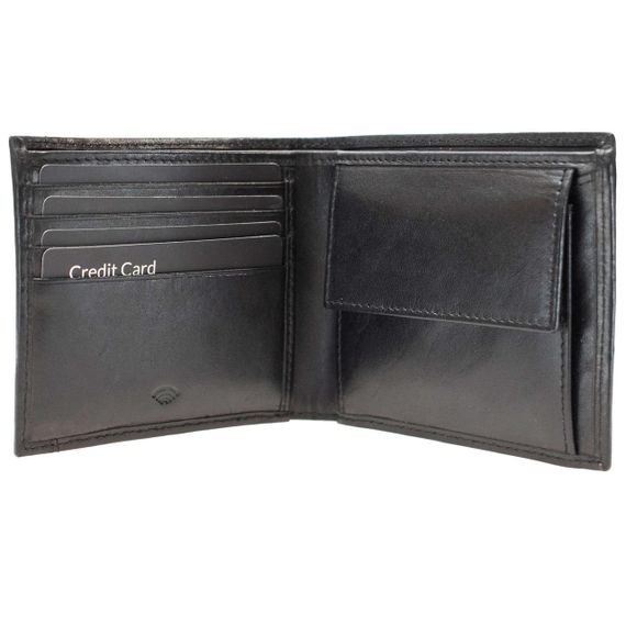 Портмоне чоловіче шкіряне Semi Line RFID Black (P8267-0) | Зображення 2