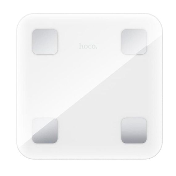 Ваги підлогові HOCO HI21 Smart body fat scale White | Зображення 5