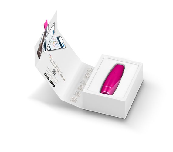 Мікрострумова ручка для підтяжки шкіри обличчя GESKE MicroCurrent Face-Lift Pen 6в1 magenta | Зображення 8