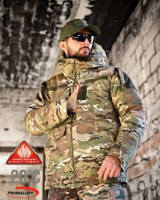 Тактична куртка бушлат Persona мультикам Omni-Heat ПП8059