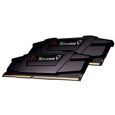 Модуль памяти для компьютера DDR4 64GB (2x32GB) 3200 MHz RipjawsV G.Skill (F4-3200C16D-64GVK) | Зображення 1