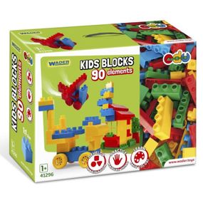 Конструктор Wader Kids Blocks 90 элементов (41296)