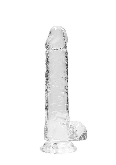 Фалоімітатор - Realrock Dildo 8" Transparent Sex Aura