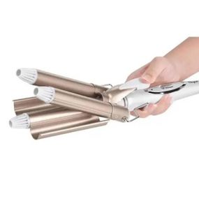 Потрійна плойка PRO-28S Золота