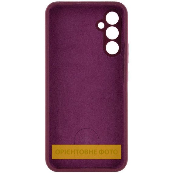 Чохол Silicone Cover Lakshmi Full Camera (AAA) для Xiaomi Redmi 15 (EU) Бордовий / Plum | Зображення 2