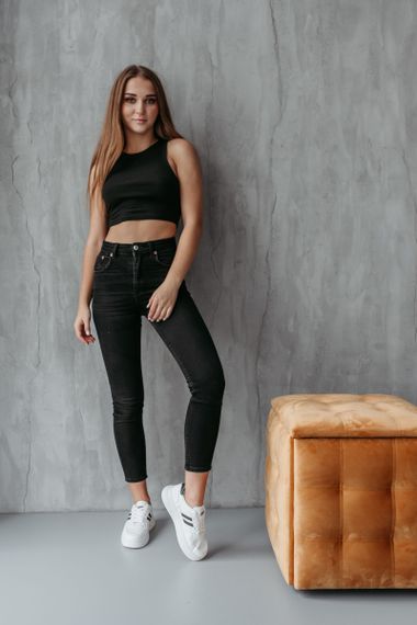 Кроссовки женские Fashion Caliber 3727 38 размер 24 см Белый | Зображення 8