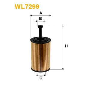 Фильтр масляный Wixfiltron WL7299