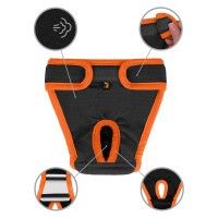 Трусы гигиенические для собак Bronzedog XXL трикотажные регулируемые серые обхват 48-60 см 672511/Т
