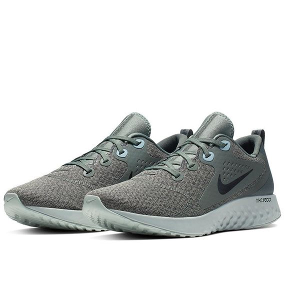 Кросівки чоловічі Nike Legend React AA1625-302 (сірий, для бігу, щоденні, текстильн, логотип найкі) | Зображення 2