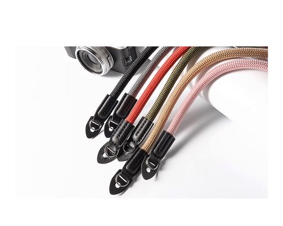 Ремень универсальный для фотоаппарата фотокамеры CAMERA STRAP нашейный плечевой из ткани бежевый | Зображення 1