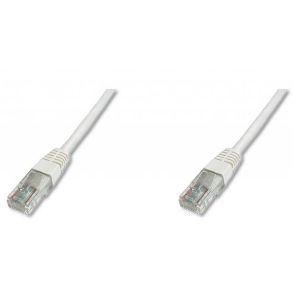 Патч-корд DIGITUS CAT 5e UTP, 0.25м, AWG 26/7, PVC, серого цвета (DK-1511-0025) | Зображення 1