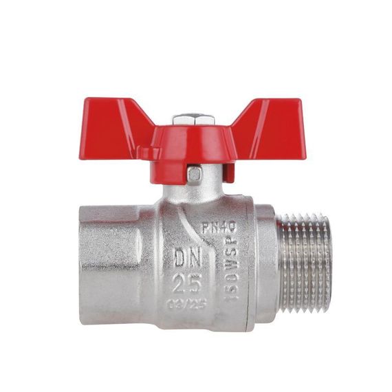 Кран кульовий Thermo Alliance Forte 1" ВН для води (метелик) SF607W25 | Зображення 4