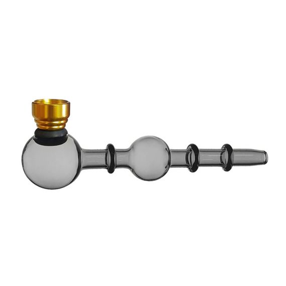 Скляна Трубка Вапорайзер "Oil pipe Bamboo Gray" | Зображення 3