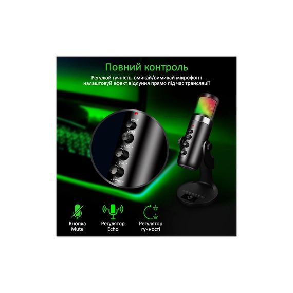 Мікрофон Vertux Marshal USB Black (marshal.black) | Зображення 7