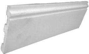 Плінтус для підлоги Sachex (Німеччина) CF-11, дюрополімер, 80x13x2000мм