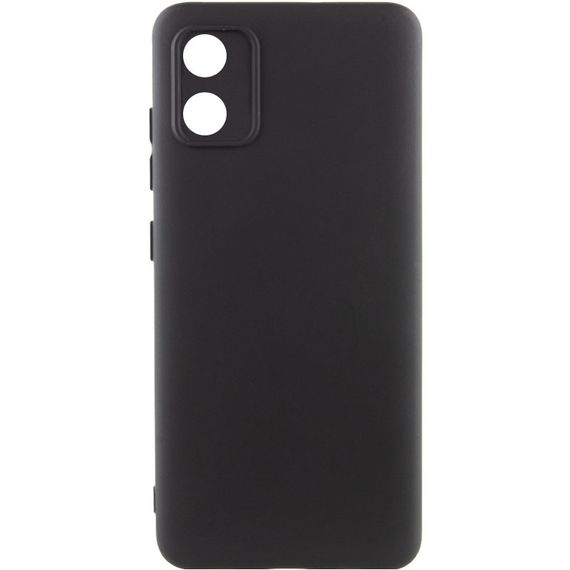Чехол Silicone Cover Ummi Lakshmi Full Camera (AA) для Motorola Moto E13 Черный / Black